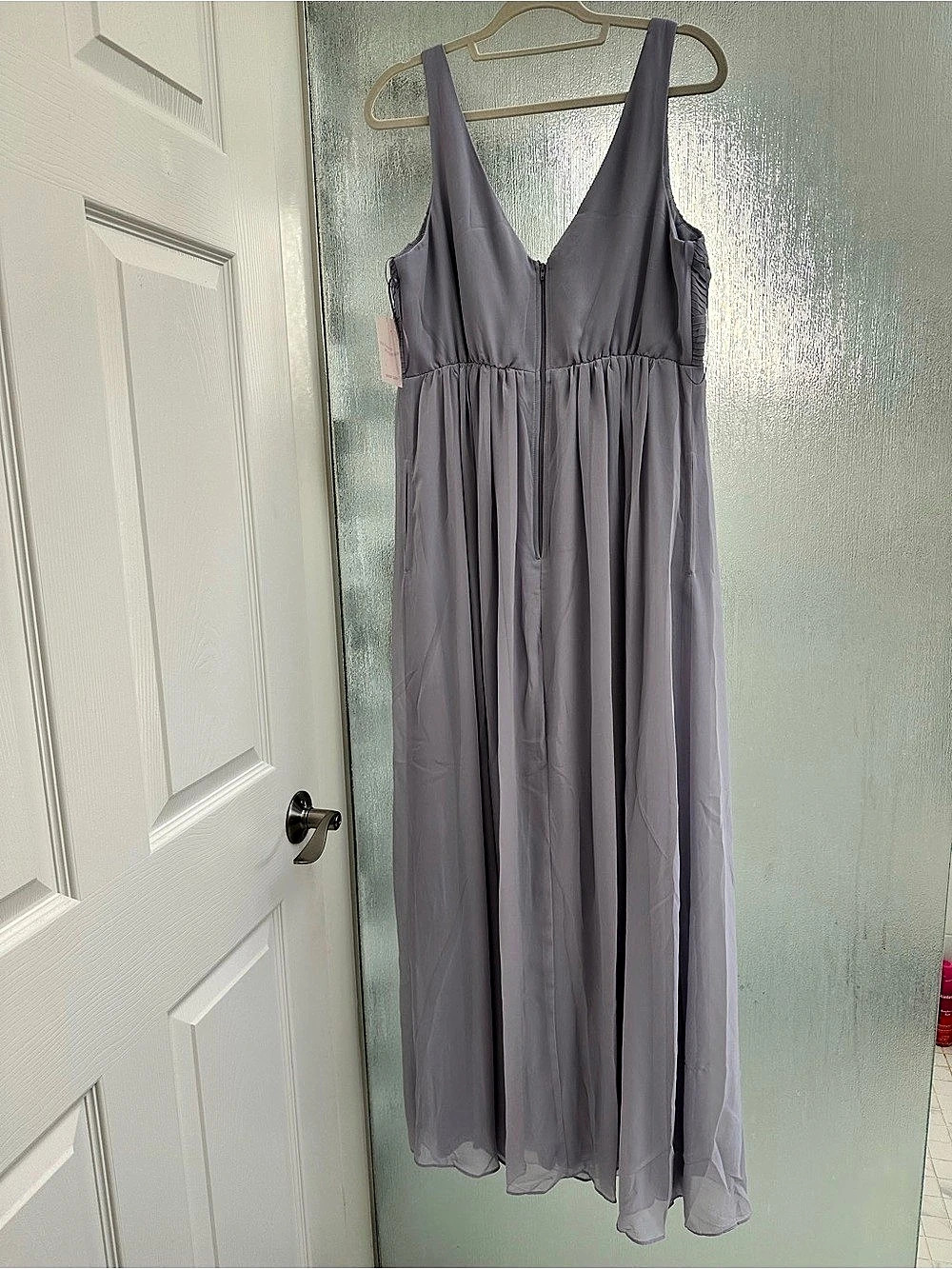 Birdy Grey Laurie Chiffon Dress Dusty Lilac XL - Picture 2 of 7